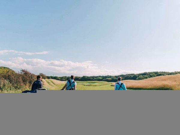Beach Park Gwel an Mor - wandelen op de golfbaan