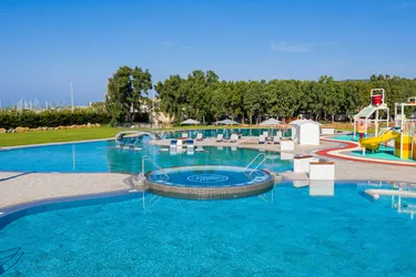 Zwembad van camping Laguna Blu