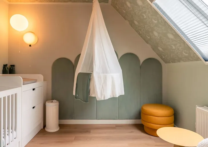 Schitterende babykamer