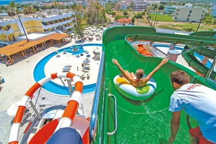 Waterpark Faliraki op Rhodos