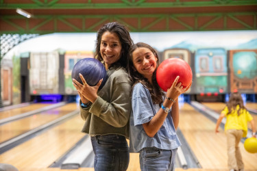 bowlingbaan in lalandia billund 