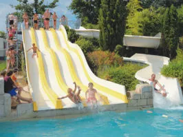 Waterpret bij camping Parc de Fierbois