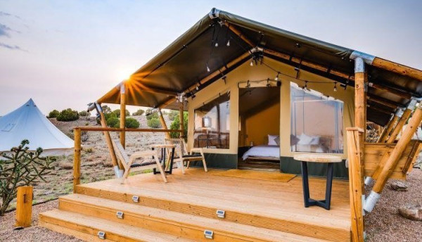 Gustocamp Lounge Deluxe: safaritent Gusto